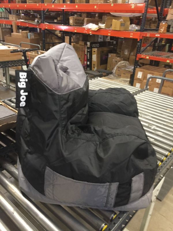 Photo 4 of Big Joe 2.0 Dorm Bean Bag Chair Black
