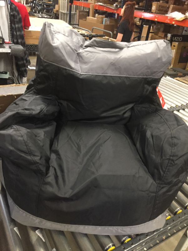 Photo 3 of Big Joe 2.0 Dorm Bean Bag Chair Black