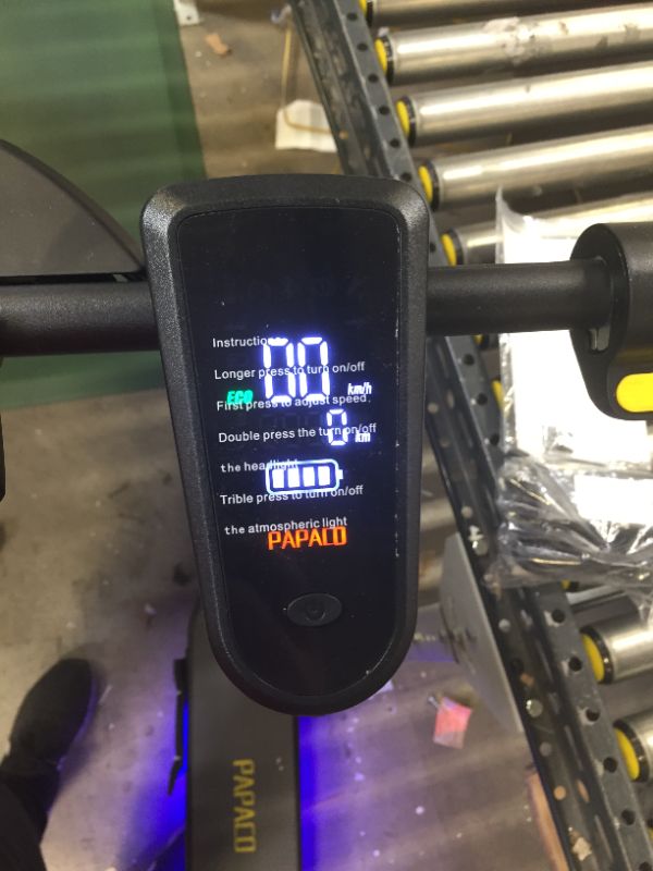 Photo 1 of PAPACO Electric Scooter, 19MPH & 27 Mile Range 350W Brushless Motor 10'' Honeycomb Solid Tires, Foldable and Portable Electric Scooters with Shock Absorption for Adults Commuters
