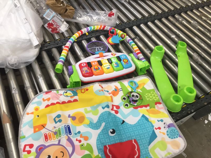 Photo 1 of Fisher-Price Deluxe Kick 'n Play Piano Gym, Green, Gender Neutral