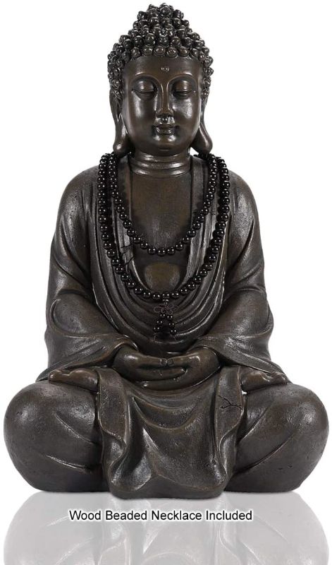 Photo 1 of 17" buddha meditating statue 