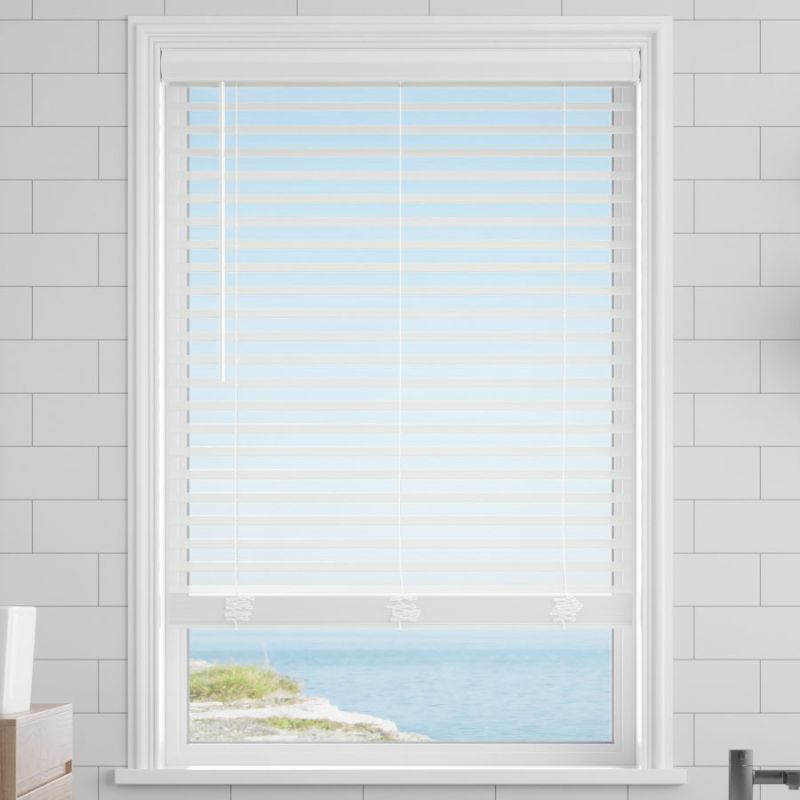 Photo 1 of 2" Classic Cordless Faux Woods blinds  --- photo for likeness 
