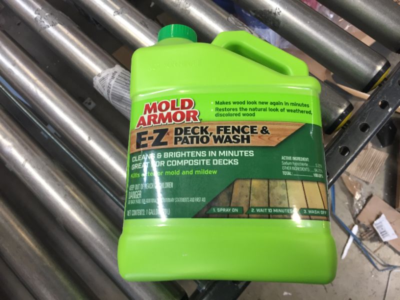 Photo 2 of 1 Gal. E-Z Deck, Fence and Patio Wash, Kills Mold and Mildew
four pack 