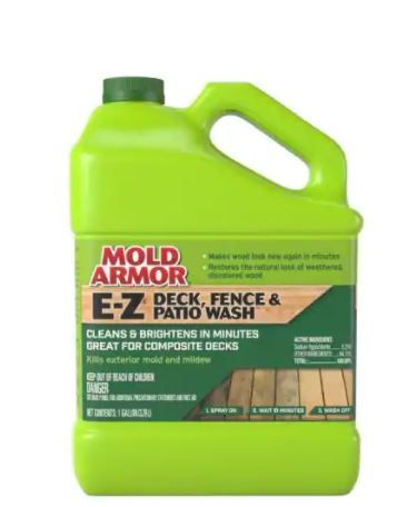 Photo 1 of 1 Gal. E-Z Deck, Fence and Patio Wash, Kills Mold and Mildew
four pack 