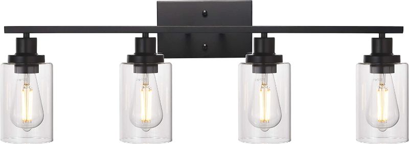 Photo 1 of MELUCEE 4 Lights Sconces Wall Lighting Black