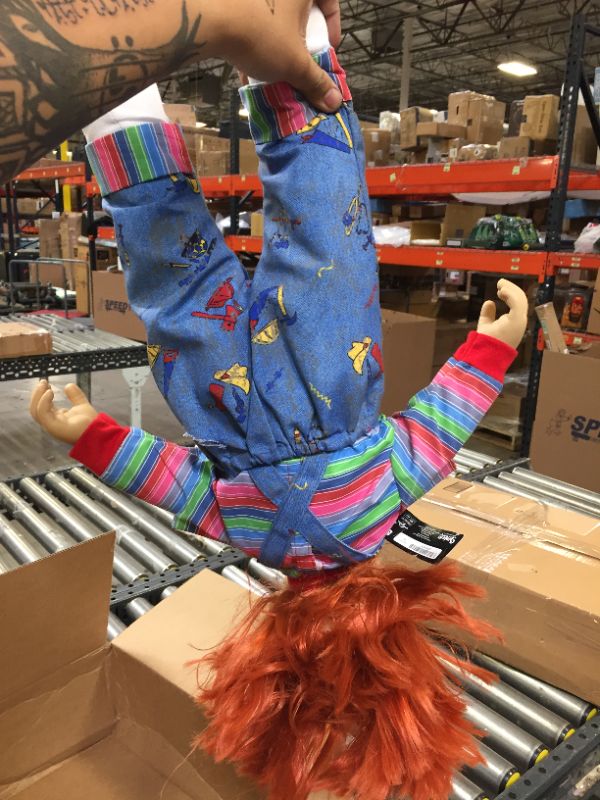 Photo 3 of Chucky 24 inch Child's Play Plush doll 

