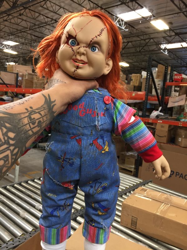 Photo 2 of Chucky 24 inch Child's Play Plush doll 

