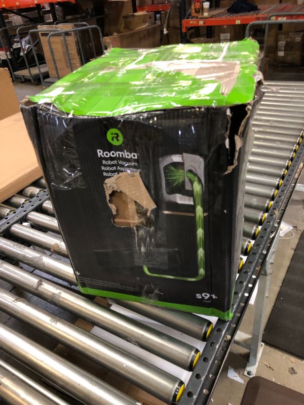 Photo 5 of iRobot Roomba s9+ (9550) Robot Vacuum with Automatic Dirt Disposal- Empties itself, Wi-Fi Connected, Smart Mapping, Powerful Suction, Corners & Edges, Ideal for Pet Hair, Black
