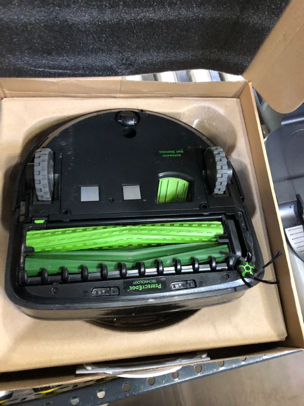 Photo 4 of iRobot Roomba s9+ (9550) Robot Vacuum with Automatic Dirt Disposal- Empties itself, Wi-Fi Connected, Smart Mapping, Powerful Suction, Corners & Edges, Ideal for Pet Hair, Black
