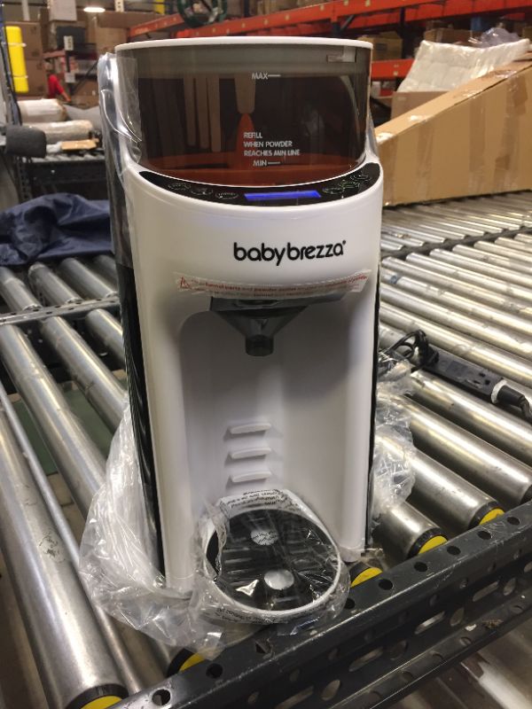 Photo 2 of New and Improved Baby Brezza Formula Pro Advanced Formula Dispenser Machine - Automatically Mix a Warm Formula Bottle Instantly - Easily Make Bottle with Automatic Powder Blending
