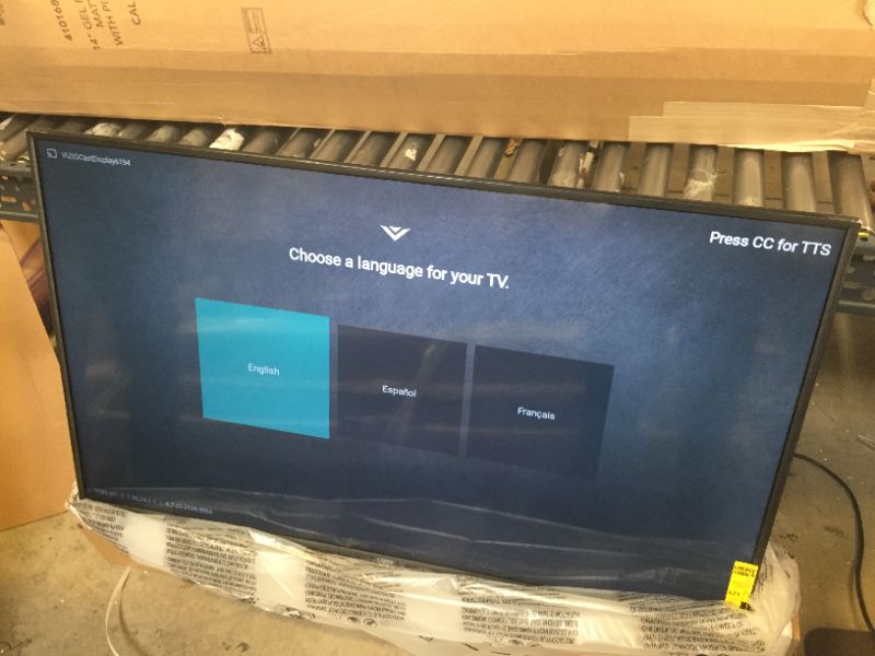 Photo 2 of VIZIO 58-Inch V-Series 4K UHD LED HDR Smart TV with Apple AirPlay and Chromecast Built-in, Dolby Vision, HDR10+, HDMI 2.1, Auto Game Mode and Low Latency Gaming, V585-J01, 2021 Model ------ SEALED PRIOR TO OPENING