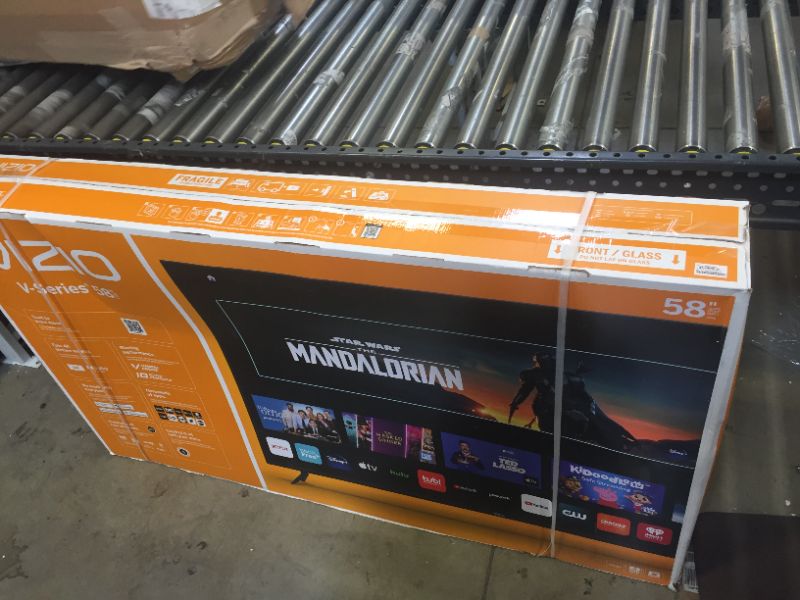 Photo 3 of VIZIO 58-Inch V-Series 4K UHD LED HDR Smart TV with Apple AirPlay and Chromecast Built-in, Dolby Vision, HDR10+, HDMI 2.1, Auto Game Mode and Low Latency Gaming, V585-J01, 2021 Model ------ SEALED PRIOR TO OPENING