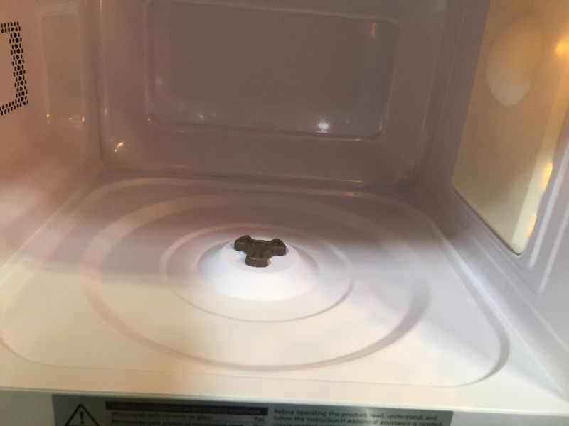 Photo 1 of COMFEE' EM720CPL-PMB Countertop Microwave Oven with Sound On/Off, ECO Mode and Easy One-Touch Buttons, 0.7cu.ft, 700W, Black