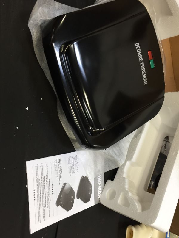 Photo 6 of George Foreman Grill, Removable Plates, 4 Servings, GRP1060B
