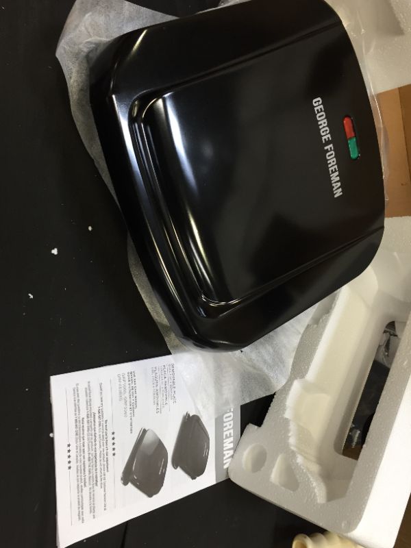 Photo 5 of George Foreman Grill, Removable Plates, 4 Servings, GRP1060B
