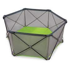 Photo 1 of Summer Pop ‘n Play Portable Playard, Green - Lightweight Play Pen for Indoor and Outdoor Use - Portable Playard with Fast, Easy and Compact Fold