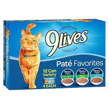 Photo 1 of 2 PACK 9Lives Paté Favorites Chicken & Tuna Wet Cat Food - 5.5oz/12ct Variety Pack EXP- 05/17/23