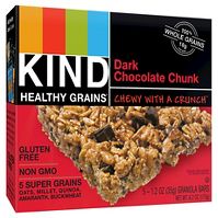 Photo 1 of 3 pack KIND Healthy Grains Dark Chocolate Chunk, Gluten Free Granola Bars - 5ct EXP--23-Apr-2022