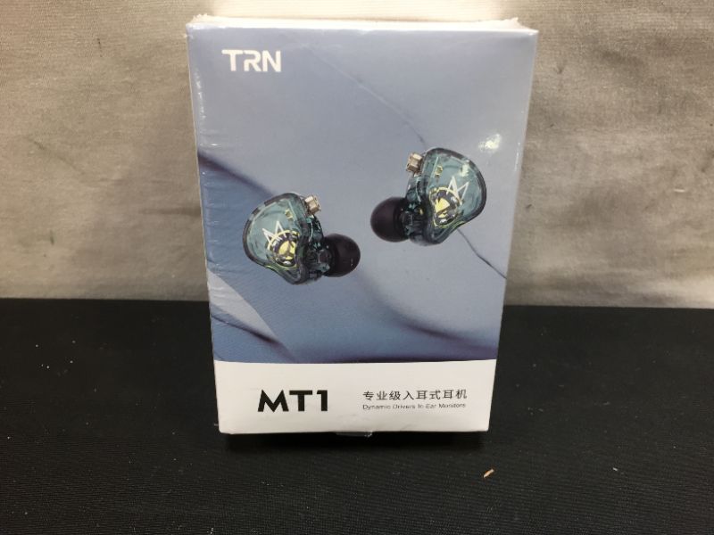 Photo 3 of TRN MT1 1DD HiFi Bass Metal Dynamic Headset 2 Pin Earbud Running Sport in-Ear Earphone (with Mic, Green)
