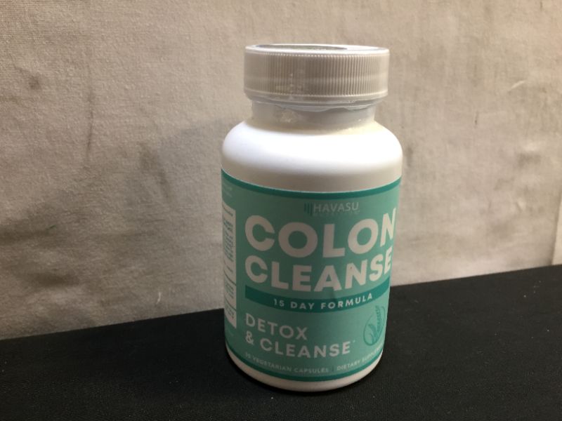 Photo 2 of --EXP-06-2023--Havasu Nutrition Colon Cleanse for Detox and Weight Loss 15 Day Fast-Acting Detox Cleanse and Natural Laxative for Constipation Relief, Bloating Relief, and Detox | 30 Veggie Caps (Pack of 1)
