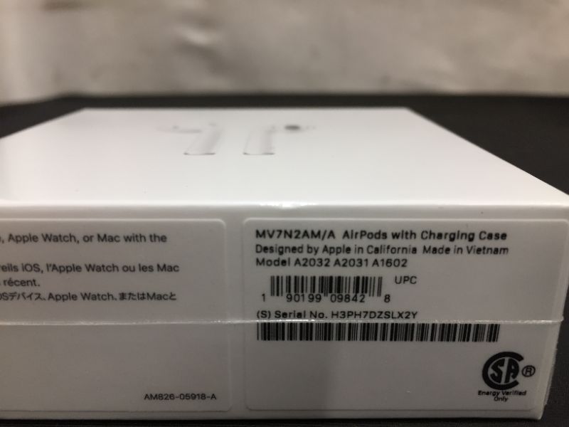 Photo 6 of ***Brand New Factory Sealed**Apple AirPods (2nd Generation)
