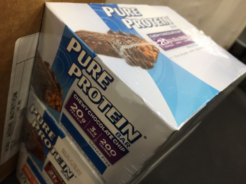 Photo 2 of 36/1.76 Oz Pure Protein Bar,variety Chocolate Snack,gluten Free
EXP--12-Jan-2022