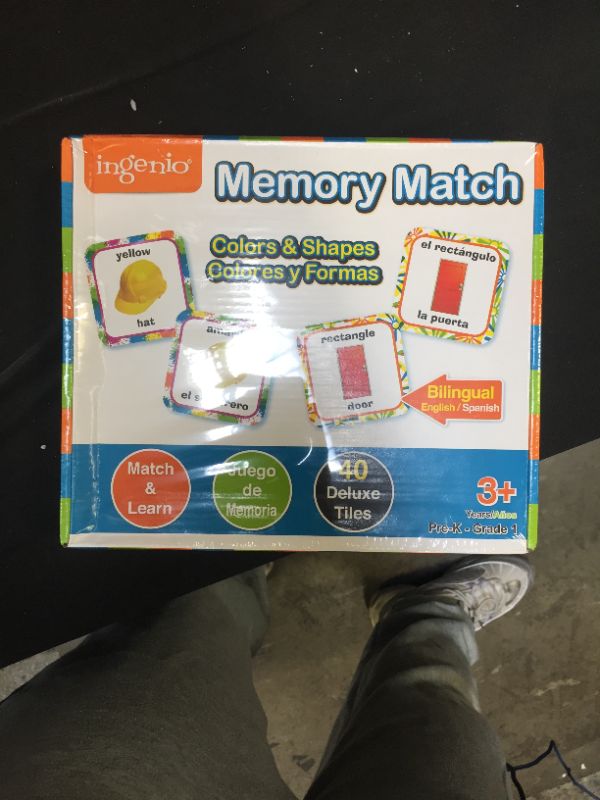 Photo 1 of Ingenio Colors & Shapes Memory Match Game