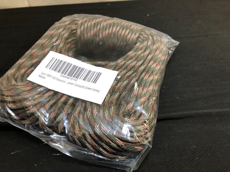 Photo 3 of 100ft 550 Paracord Parachute Cord Lanyard Mil Spec Type III 7 Strand Core
