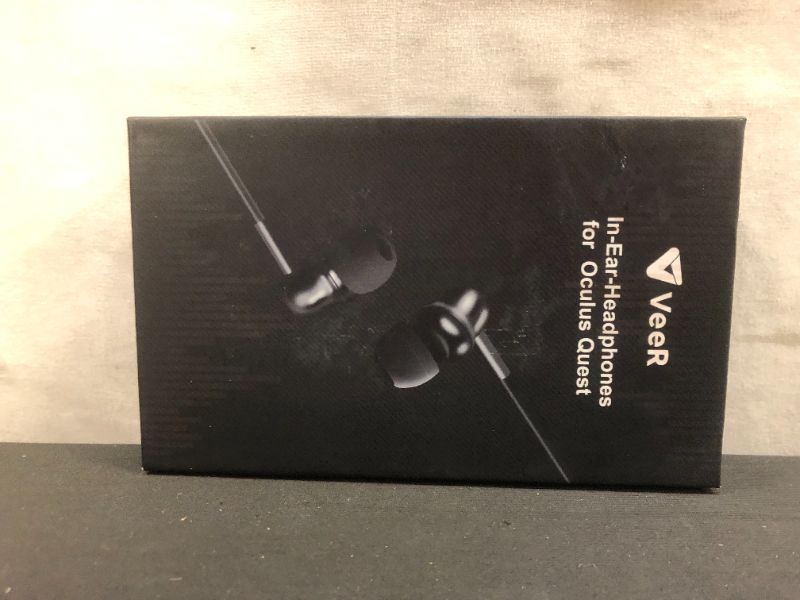 Photo 2 of Veer Stereo Earbuds Earphones,Earbuds Earphones Custom Made for Oculus Quest VR Headset (1 Pair)
