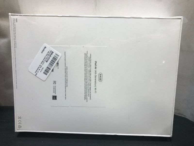 Photo 2 of Apple - 10.9-Inch iPad Air - (4th Generation) with Wi-Fi - 64GB - Space Gray
Model:MYFM2LL/A**BRAND NEW FACTORY SEALED**