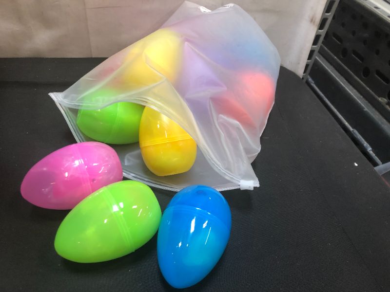 Photo 2 of 12 Pack Easter Eggs with 36pcs Dinosaur Squishy Toys for Kids Students Stress Relief and Anti-Anxiety Toy Easter Basket Stuffers
