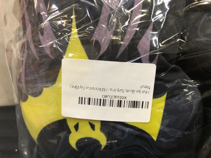 Photo 1 of 1 Pair Bat Gloves Gary Small Interactive toy Grey
