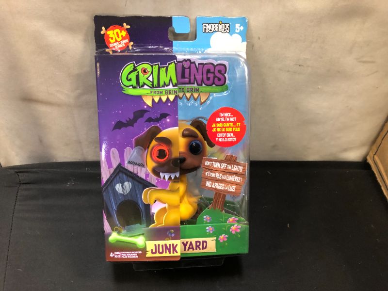 Photo 1 of Grimlings - Pug - Interactive Animal Toy - By Fingerlings

