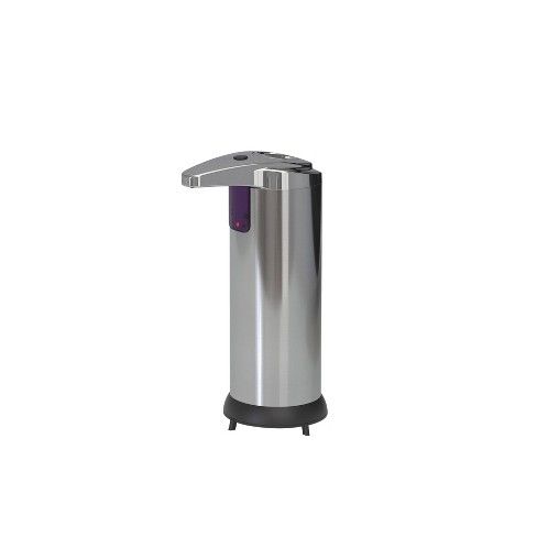 Photo 1 of 7.6oz Touchless Hands Free Automatic Soap and Sanitizer Dispenser Stainless Steel - Better Living Products

