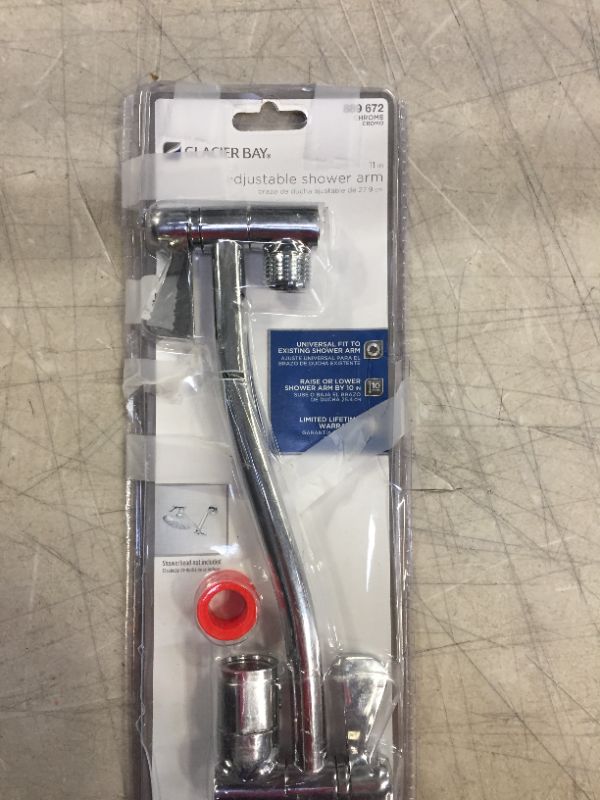 Photo 1 of Swing-Style Shower Arm in Chrome