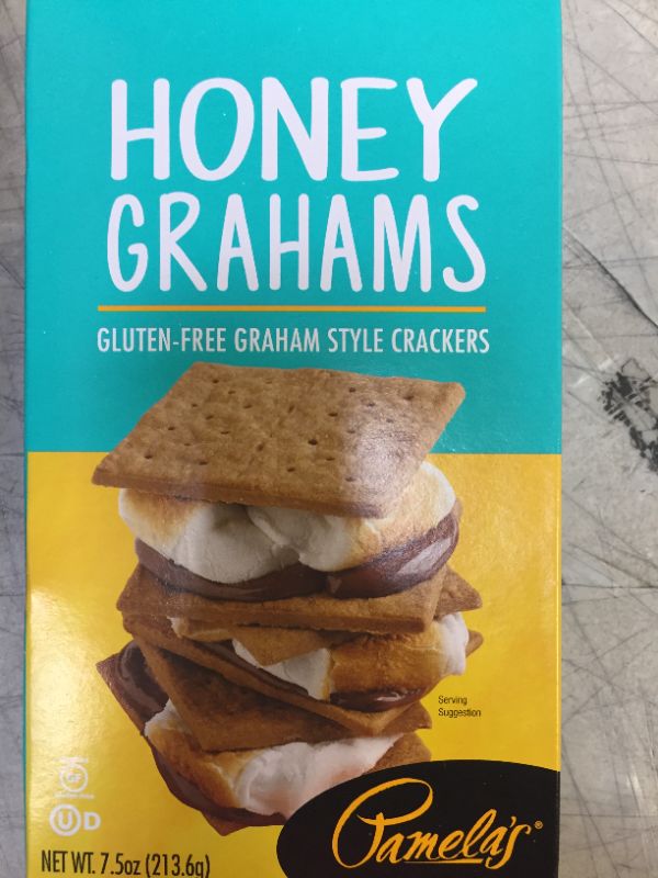 Photo 2 of Pamelas Honey Grahams, 7.5 Ounce - 6 per case.--best by Dec 2021 