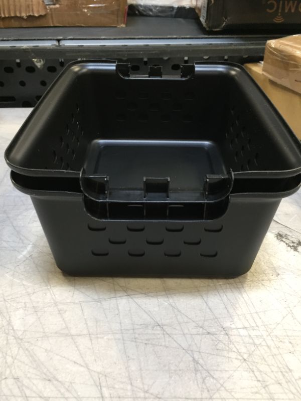 Photo 1 of 2 pack  small organizing bin