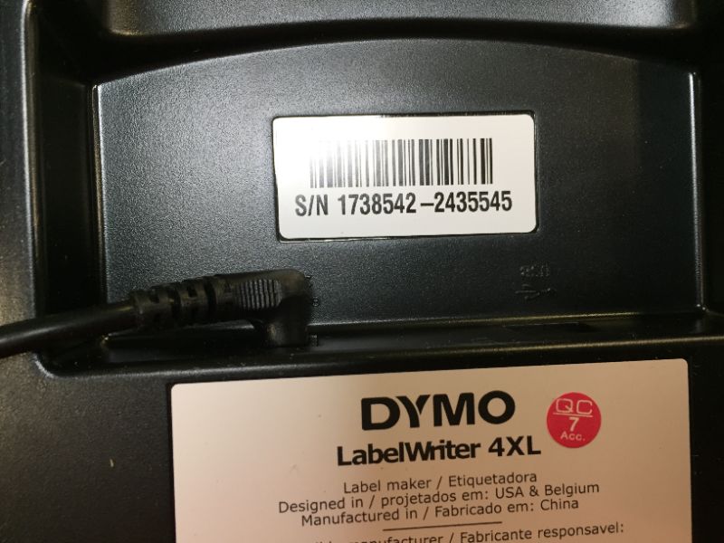 Photo 3 of DYMO 1755120 LabelWriter 4XL Thermal Label Printer
