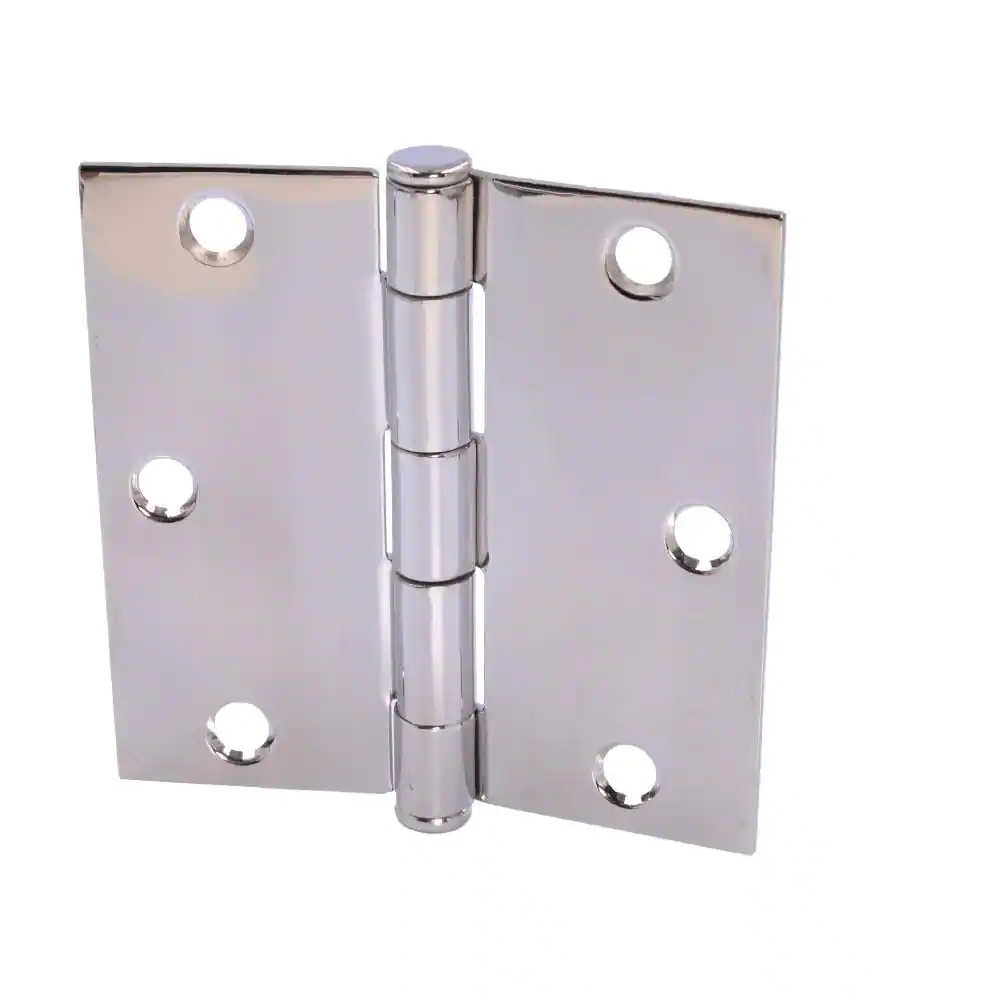 Photo 1 of 18 pack EVERBILT 3-1/2 in. Zinc-Plated Broad Utility Hinge