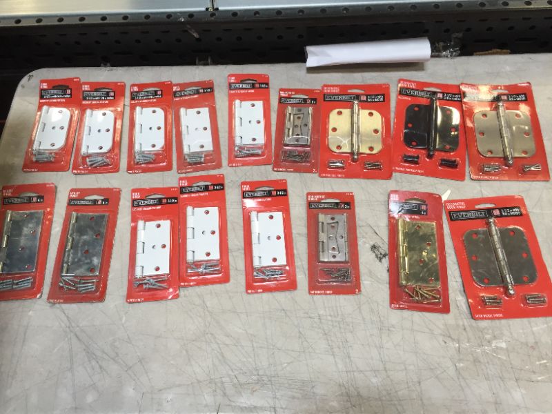 Photo 1 of 17 pack misc hinges