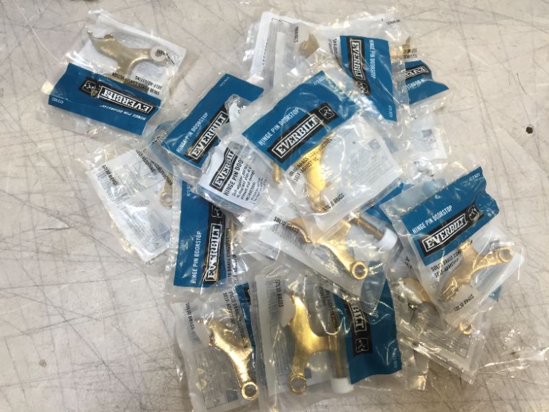 Photo 2 of 24 pack Everbilt 1.5 in. Solid Brass Hinge Pin Door Stop
