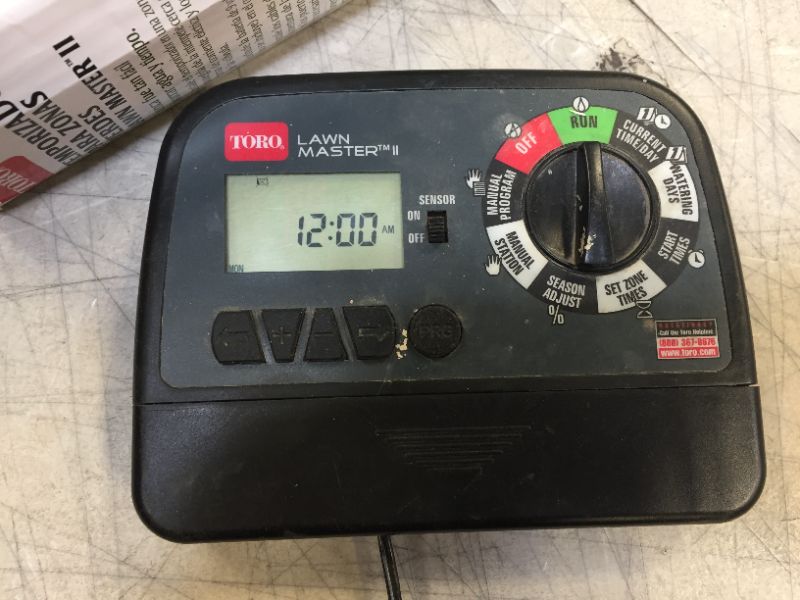 Photo 1 of Lawn Master II 6-Zone Indoor Sprinkler Timer
