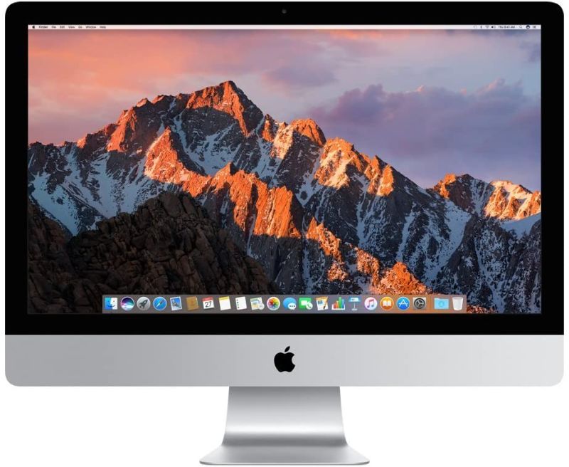 Photo 1 of Apple iMac MNE92LL/A 27 Inch, 3.4 GHz Intel Core i5, 8GB RAM, 1TB Fusion Drive, Silver (Renewed)
