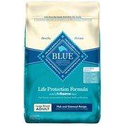 Photo 1 of Blue Buffalo Blue Life Protection Formula Large Breed Adult Fish & Oatmeal Recipe Dry Dog Food, 30 lbs---BEST BY DATE WAS APRIL 03 2022---