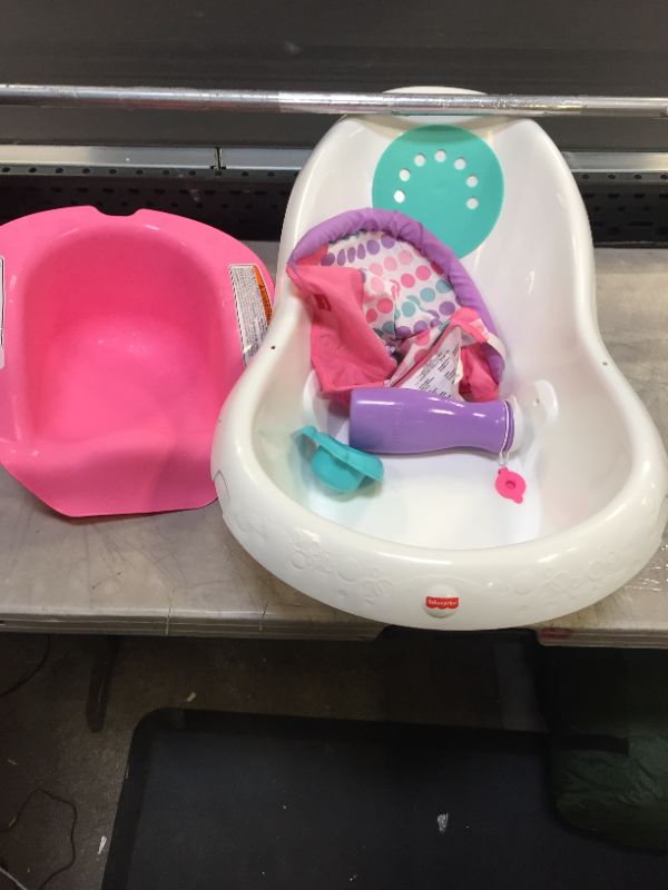 Photo 2 of Fisher-Price 4-in-1 Sling 'n Seat Tub---ITEM IS DIRTY FROM EXPOSURE---NO BOX---
