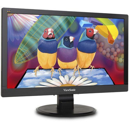 Photo 1 of ViewSonic VA2055SM 20 Inch 1080p LED Monitor with VGA Input and Enhanced Viewing Comfort---HAS A FEW SCRATHCES ON SCREEN---