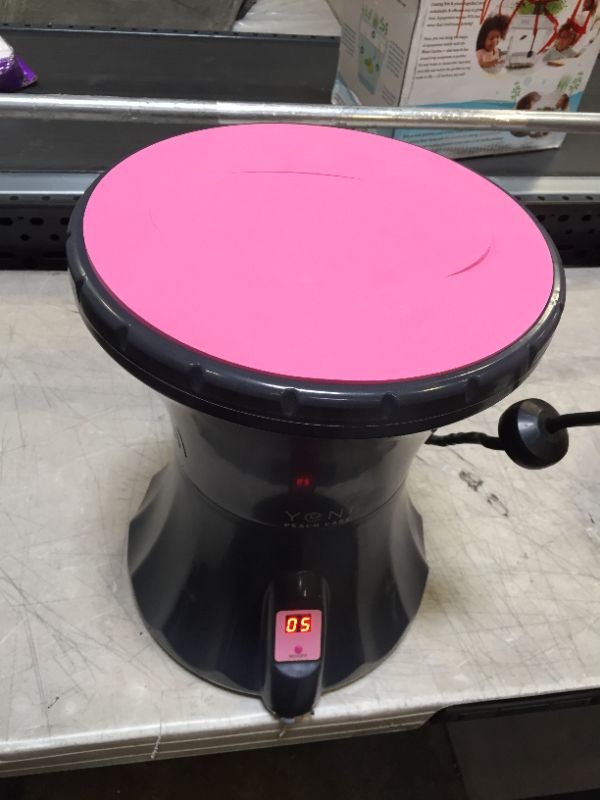 Photo 1 of Peach Care Yoni Electric Steaming Seat With Yoni Steaming Herbs - for V Cleansing, Ph Balance Support, Menstrual Support, Feminine Odor, Postpartum care and more.