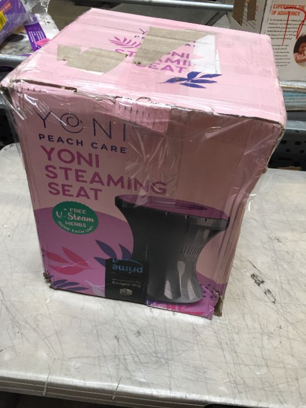 Photo 1 of Peach Care Yoni Electric Steaming Seat With Yoni Steaming Herbs - for V Cleansing, Ph Balance Support, Menstrual Support, Feminine Odor, Postpartum care and more.