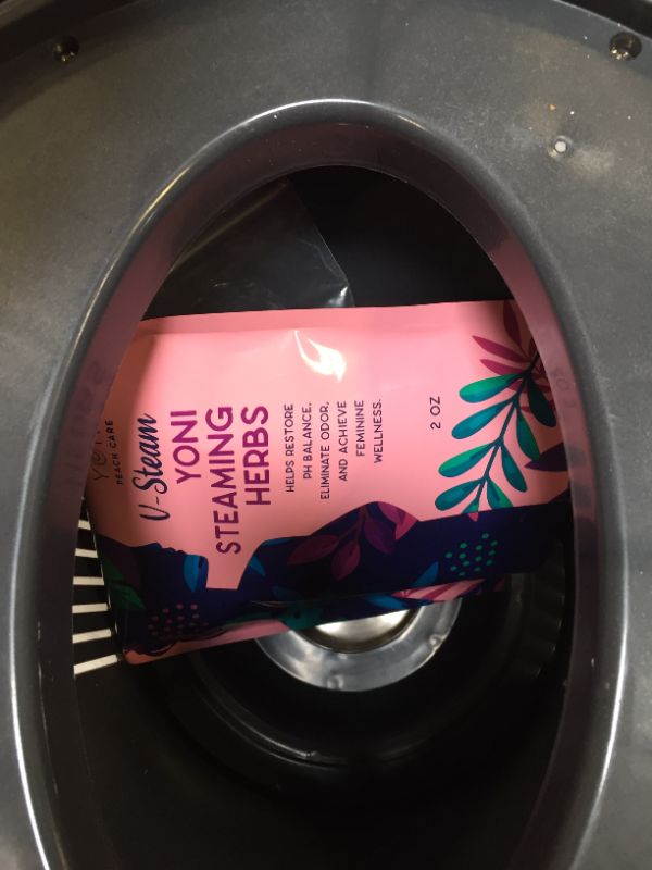 Photo 1 of Peach Care Yoni Electric Steaming Seat With Yoni Steaming Herbs - for V Cleansing, Ph Balance Support, Menstrual Support, Feminine Odor, Postpartum care and more.