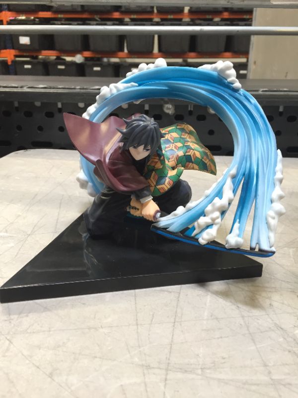 Photo 2 of Demon Slayer: Kimetsu no Yaiba Giyu Tomioka Proceed With Unbreakable Heart and Sword Ichiban Statue
